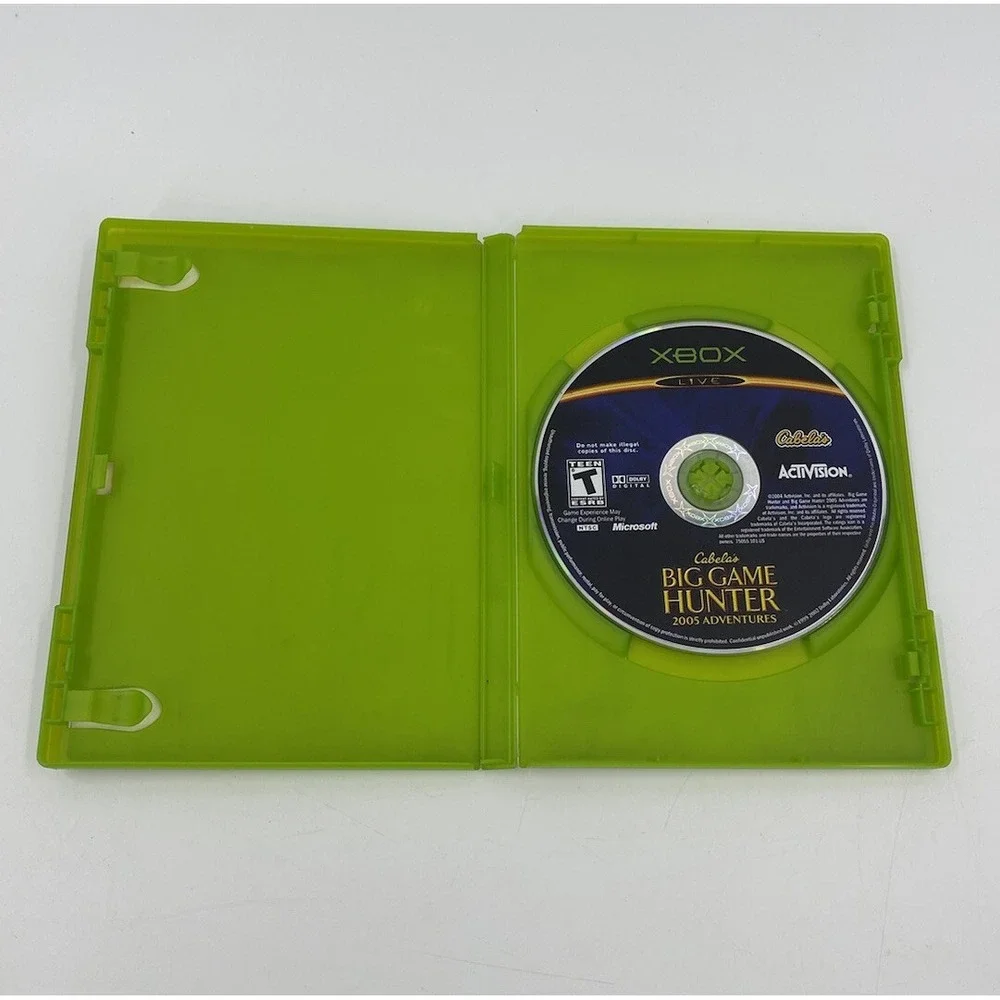 Cabela's Big Game Hunter: 2005 Adventures - Original Xbox Game -‎
